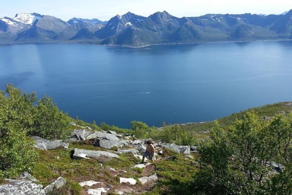 Leilighet I Rorbu Pa Kaldfarnes - Yttersia Senja Экстерьер фото