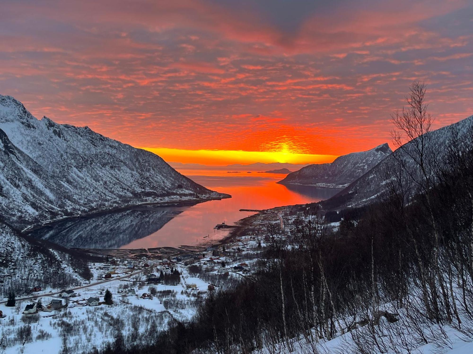 Leilighet I Rorbu Pa Kaldfarnes - Yttersia Senja Экстерьер фото